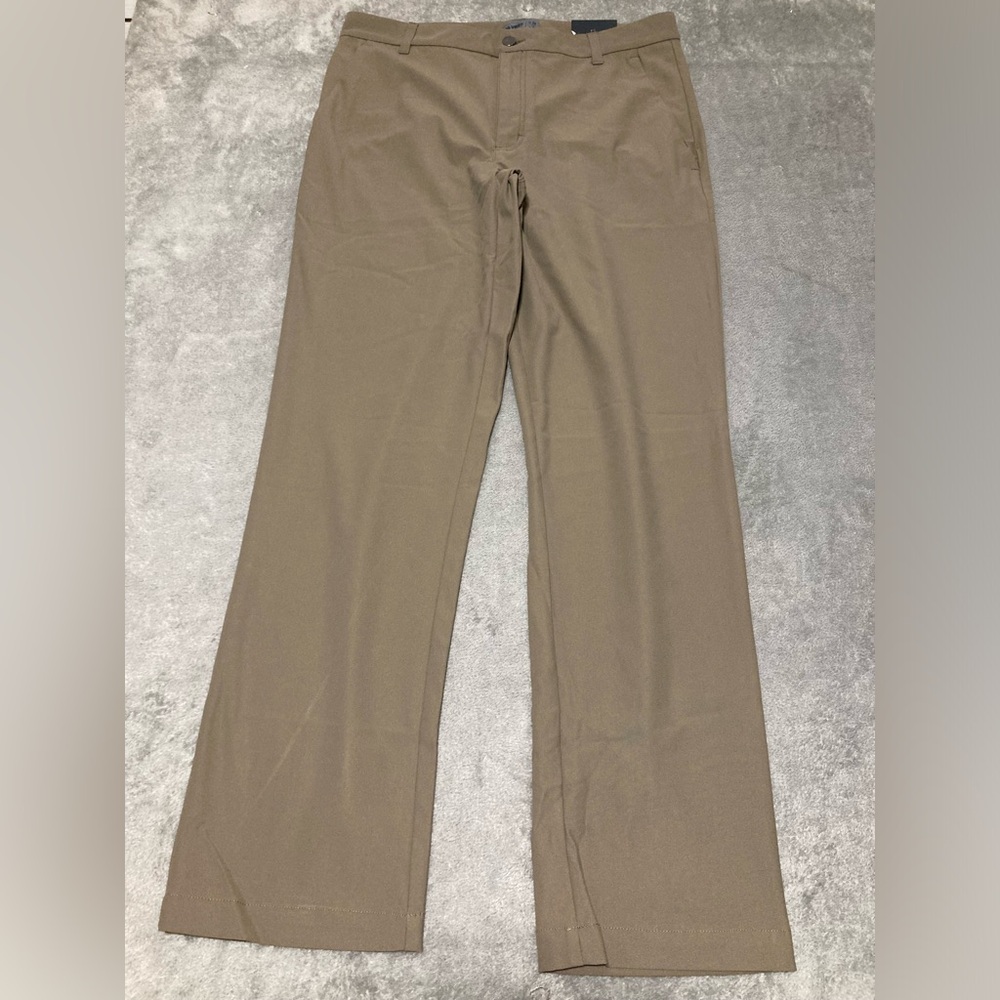 NWT VRST Commuter Athletic‎ Fit Chino Pants (fit 34X30) Delta Brown Tag 34x32